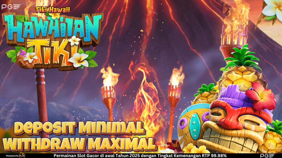 Hawaiian Tiki Slot Online: Petualangan Tropis Penuh Warna dan Jackpot