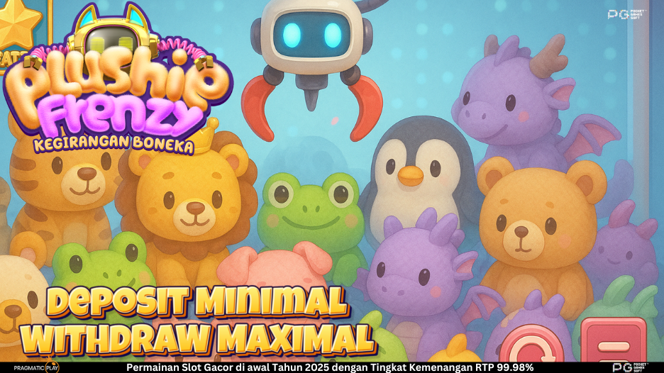 Plushie Frenzy: Slot Online Imut nan Menguntungkan