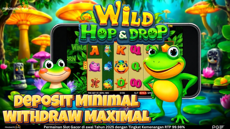 Wild Hop & Drop – Slot Online Bertema Kodok Penuh Warna
